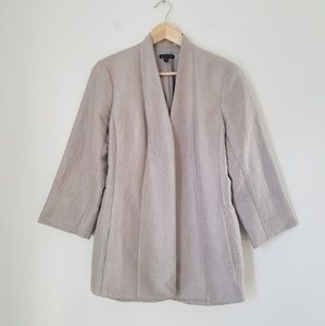 Eileen Fisher silk blend jacket